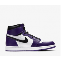 Stockx Nike Jordan 1 High Court Purple Purple Shoes 555088 500