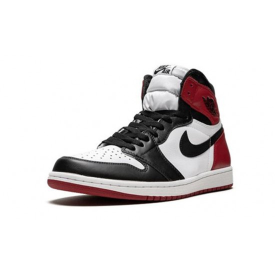 Stockx Nike Jordan 1 High OG “Black Toe WHITE Shoes 555088 125