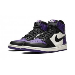 Stockx Nike Jordan 1 High Court Purple COURT PURPLE Shoes 555088 501