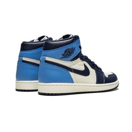 Stockx Nike Jordan 1 High OG “Obsidian/University Blue SAIL Shoes 555088 140