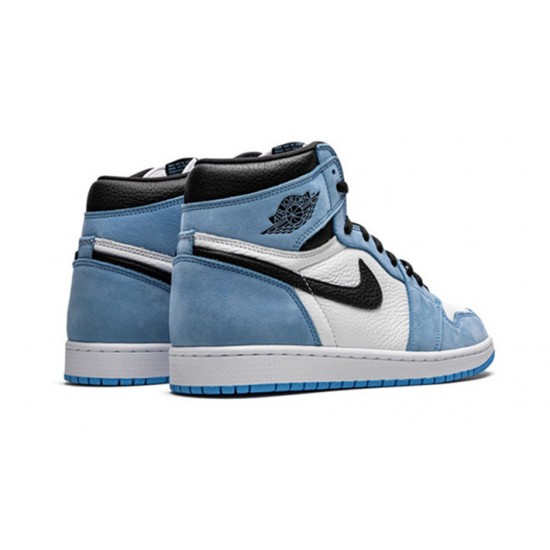 Stockx Nike Jordan 1 High University Blue Blue Shoes 555088 134