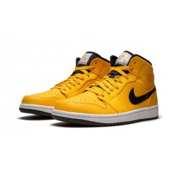 Stockx Nike Jordan 1 Mid Taxi Yellow UNIVERSITY GOLD UNIVERSITY GOLD Shoes 554724 700