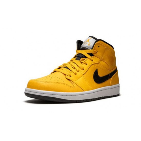 Stockx Nike Jordan 1 Mid Taxi Yellow UNIVERSITY GOLD UNIVERSITY GOLD Shoes 554724 700