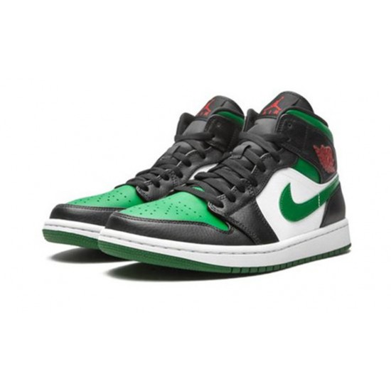 Stockx Nike Jordan 1 Mid Incredible Hulk BLACK Shoes 554724 067