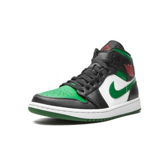 Stockx Nike Jordan 1 Mid Incredible Hulk BLACK Shoes 554724 067