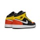 Stockx Nike Jordan 1 Mid SE (GS) BLACK/TEAM ORANGE-AMARILLO BLACK Shoes BQ6931 087