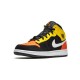 Stockx Nike Jordan 1 Mid SE (GS) BLACK/TEAM ORANGE-AMARILLO BLACK Shoes BQ6931 087