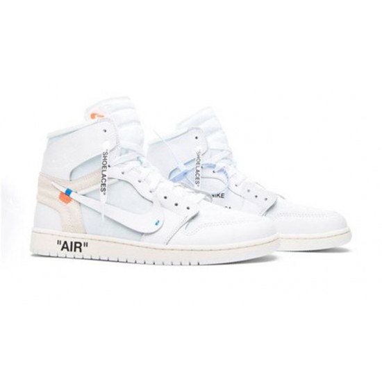 Stockx Nike Jordan 1 High OG WHITE Shoes AQ0818 100