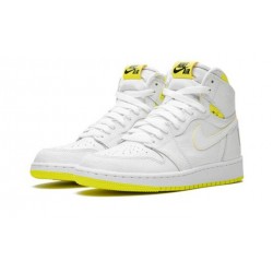 Stockx Nike Jordan 1 High First Class Flight WHITE Shoes 575441 170