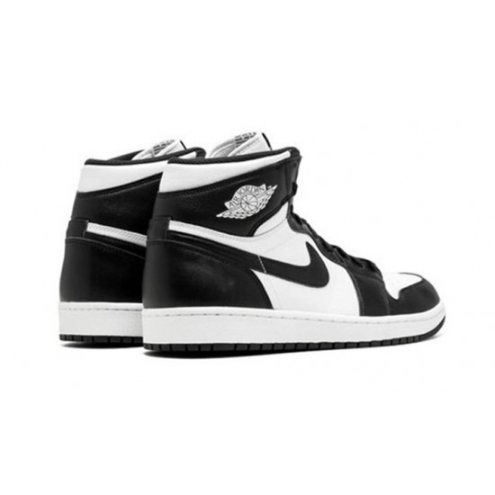 Stockx Nike Jordan 1 High Black White BLACK,WHITE BLACK Shoes 555088 010