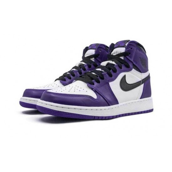 Stockx Nike Jordan 1 High OG GS “Court Purple COURT PURPLE Shoes 575441 500