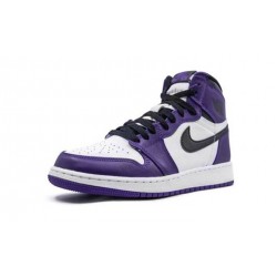 Stockx Nike Jordan 1 High OG GS “Court Purple COURT PURPLE Shoes 575441 500