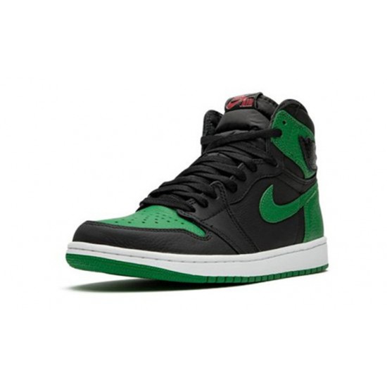 Stockx Nike Jordan 1 High Pine Green BLACK Shoes 555088 030