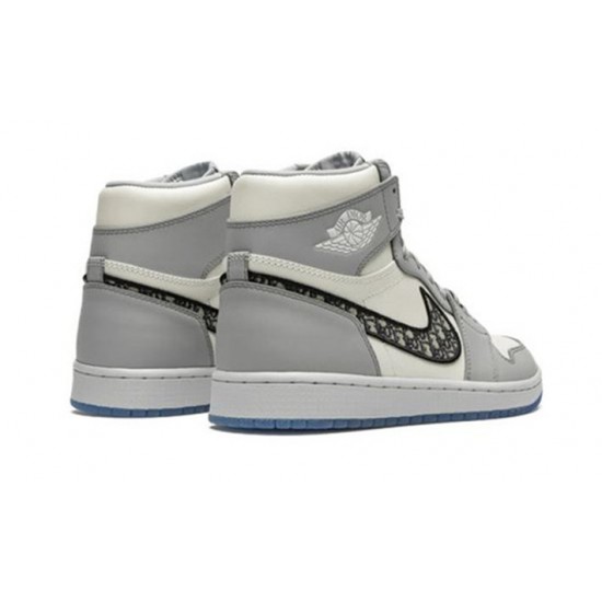 Stockx Nike Jordan 1 High WOLF GREY WOLF GREY Shoes CN8607 002