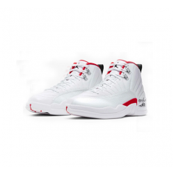 Stockx Nike Jordan 12 Twist White Red Shoes CT8013 106