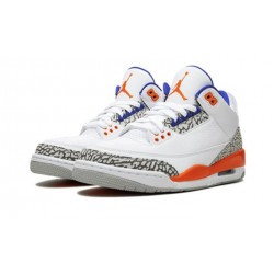 Stockx Nike Jordan 3 Knicks WHITE Shoes 136064 148