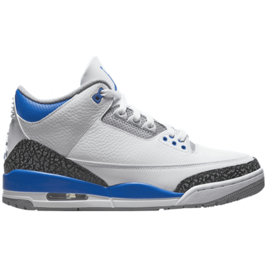 Stockx Nike Jordan 3 Retro Racer Blue White White Shoes CT8532 145