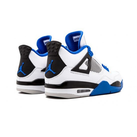 Stockx Nike Jordan 4 Motorsport WHITE Shoes 308497 117