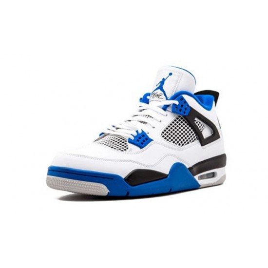 Stockx Nike Jordan 4 Motorsport WHITE Shoes 308497 117