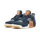 Stockx Nike Jordan 4 NRG Levis DENIM Shoes AO2571 401