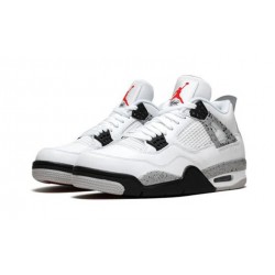 Stockx Nike Jordan 4 White Cement WHITE Shoes 840606 192