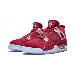 Stockx Nike Jordan 4 Retro Oklahoma Sooners TEAM CRIMSON TEAM CRIMSON Shoes AJ4 904282