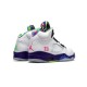 Stockx Nike Jordan 5 Alternate Bel-Air WHITE/COURT PURPLE-RACER PINK WHITE Shoes DB3335 100