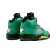 Stockx Nike Jordan 5 Retro Oregon Ducks BLACK/YELLOW STRIKE-AP GREEN BLACK Shoes 454803 535