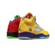 Stockx Nike Jordan 5 What the VARSITY MAIZE/COURT PURPLE-GHO Shoes VARSITY MAIZE Shoes CZ5725 700