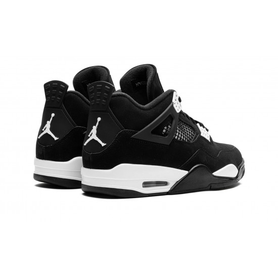 Nike Air Jordan 4 Mens White Thunder Black FQ8138-001