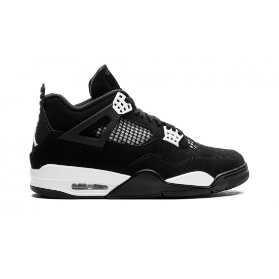 Nike Air Jordan 4 Mens White Thunder Black FQ8138-001